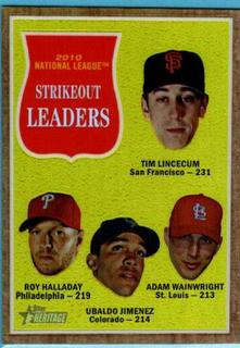 NL Strikeout Leaders