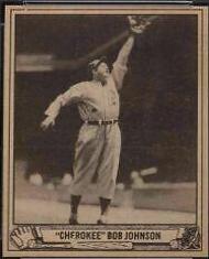 Cherokee B. Johnson #25 Baseball Cards 1940 Play Ball
