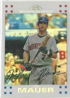 Joe Mauer [White Refractor] #120