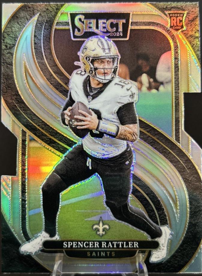 2024 Spencer Rattler [Silver Prizm Die-Cut] #130