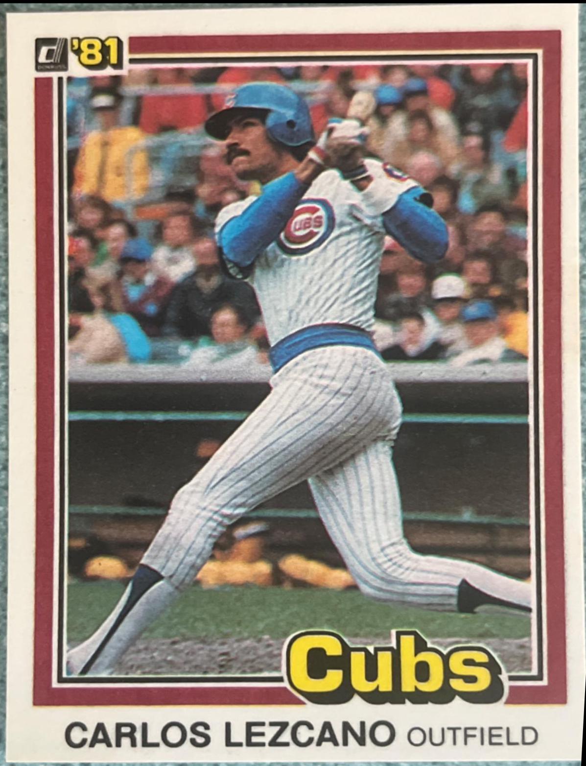 Carlos Lezcano #521 Baseball Cards 1981 Donruss