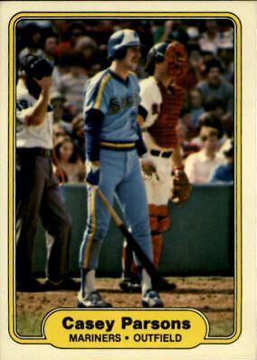 Casey Parsons #515 Baseball Cards 1982 Fleer