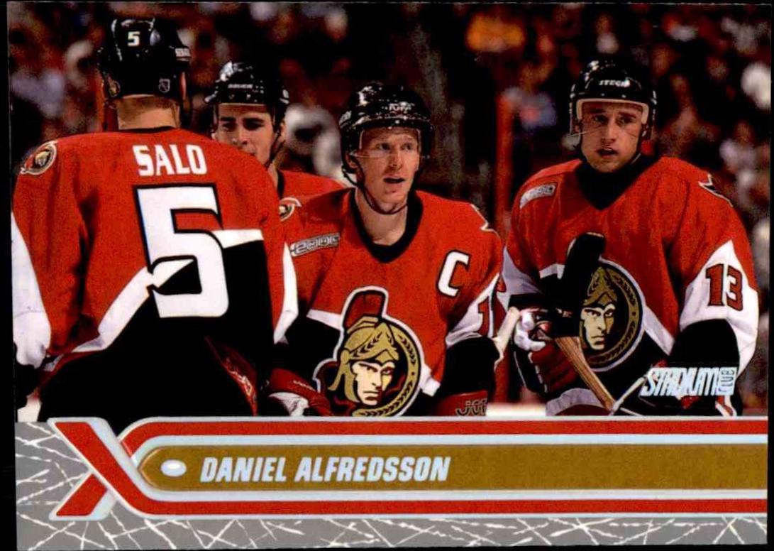 Daniel Alfredsson #34 Hockey Cards 2000 Stadium Club
