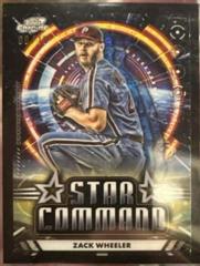 Zack Wheeler [Black Eclipse Refractor] #SC-20 Baseball Cards 2024 Topps Cosmic Chrome Star Command Prices