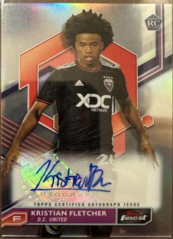 Kristian Fletcher #A-KF 2023 Finest MLS Autograph