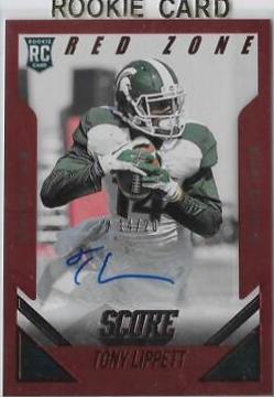 Tony Lippett [Autograph Red Zone] #412