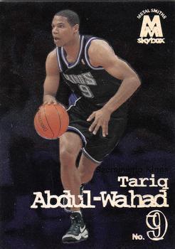 Tariq Abdul-Wahad #100 Basketball Cards 1998 Skybox Molten Metal