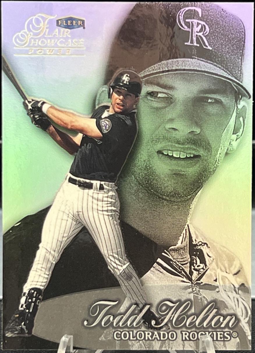 Todd Helton #81 1999 Flair Showcase Baseball