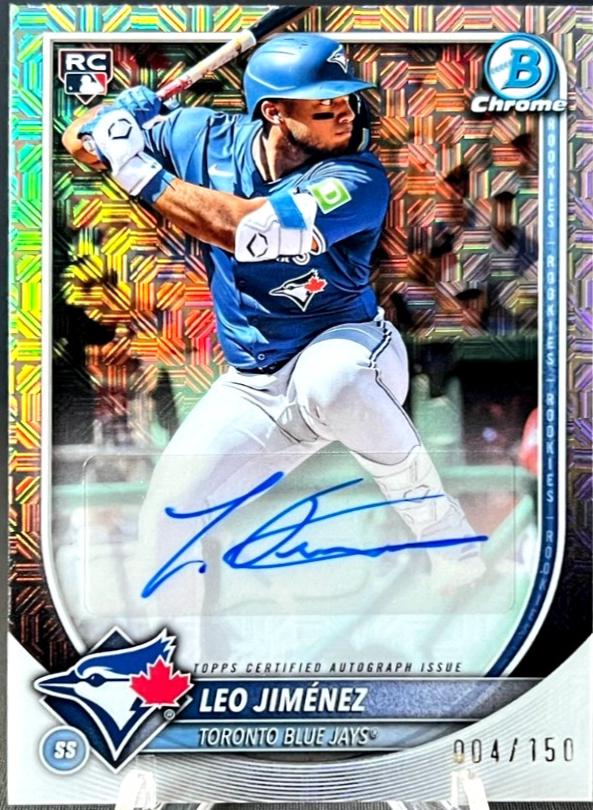 Leo Jimenez [Rose Gold Mojo Refractor] #CRA-LJ
