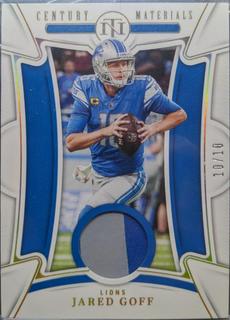 Jared Goff Century Materials