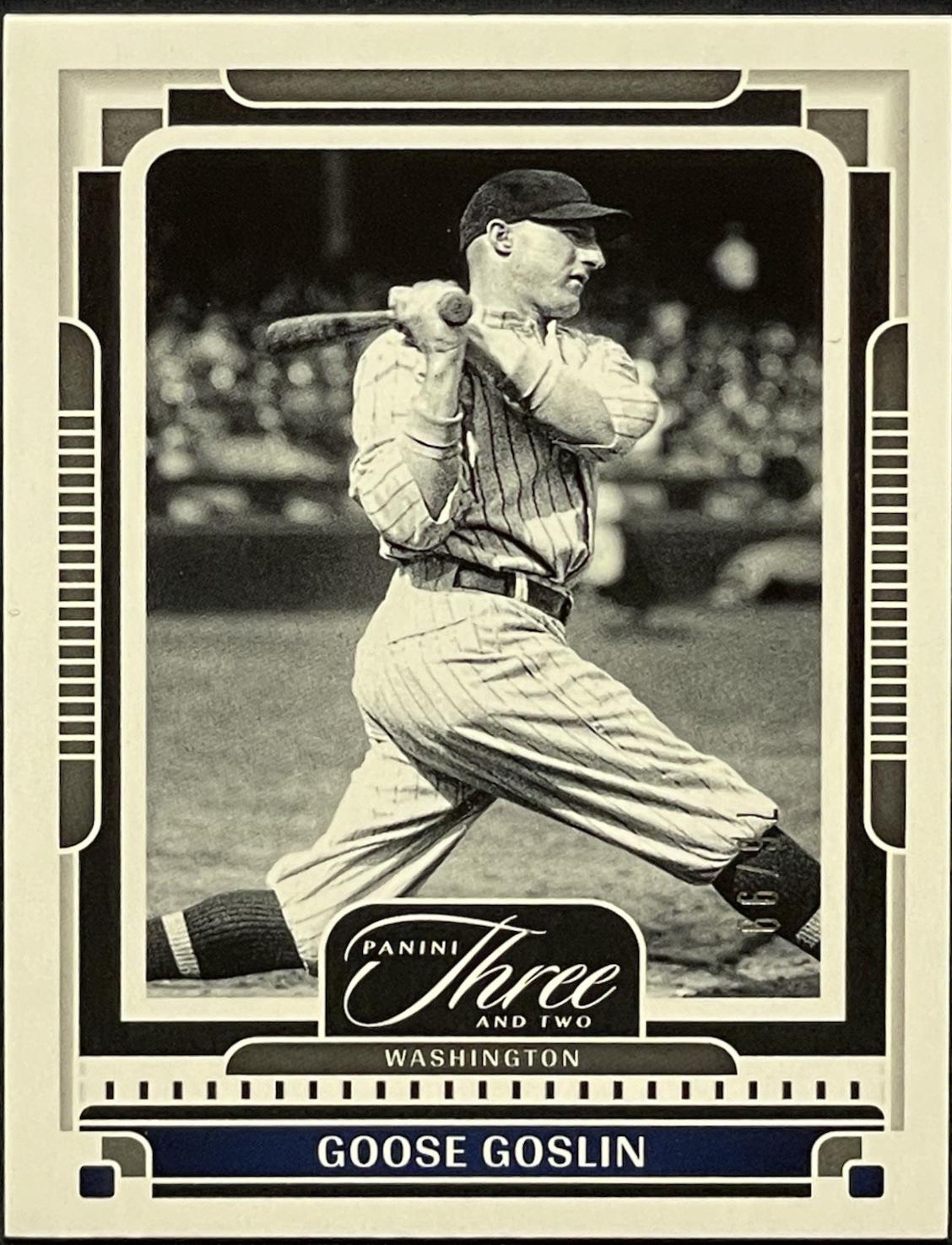 Goose Goslin #58 2025 Panini Three and Two Baseball