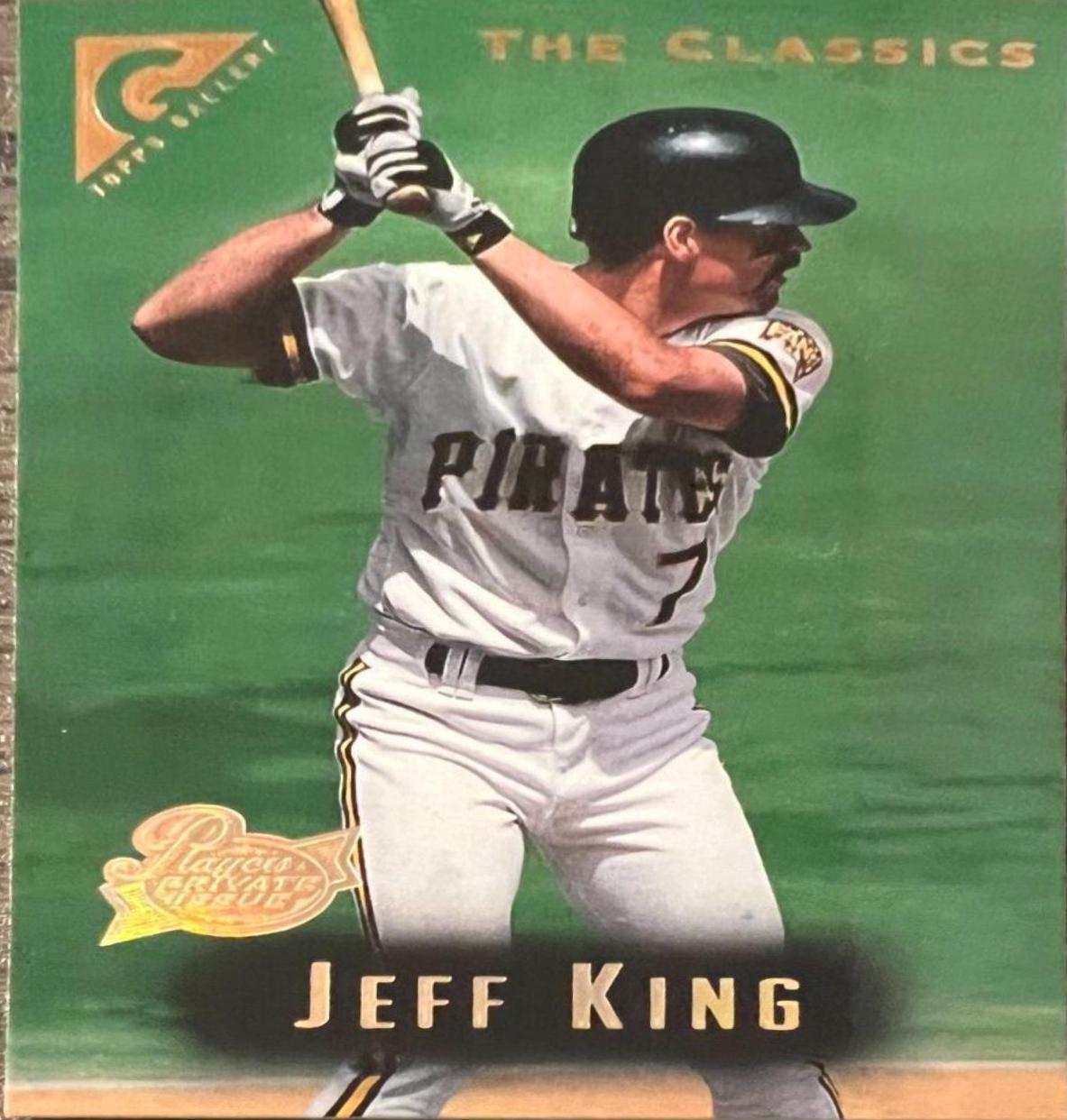 Jeff King #20 Baseball Cards 1996 Topps Gallery