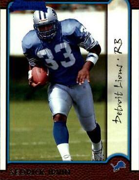 Sedrick Irvin #159 Football Cards 1999 Bowman