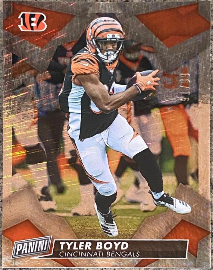 Tyler Boyd #64 Football Cards 2019 Panini Day