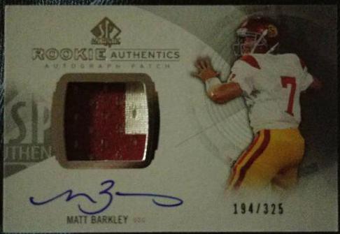Matt Barkley #185 2013 Sp Authentic Football