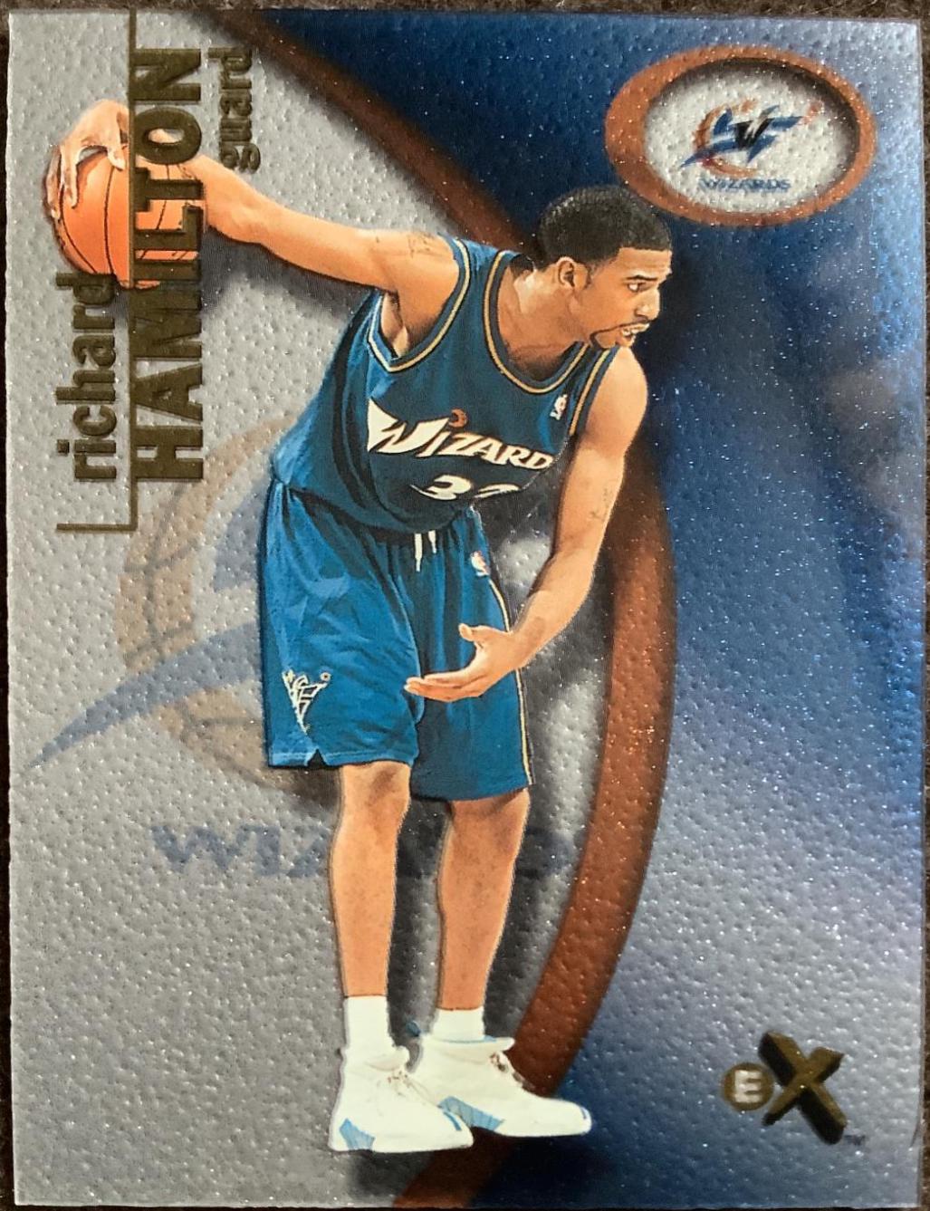 Richard Hamilton #99 Basketball Cards 2000 Fleer E-X