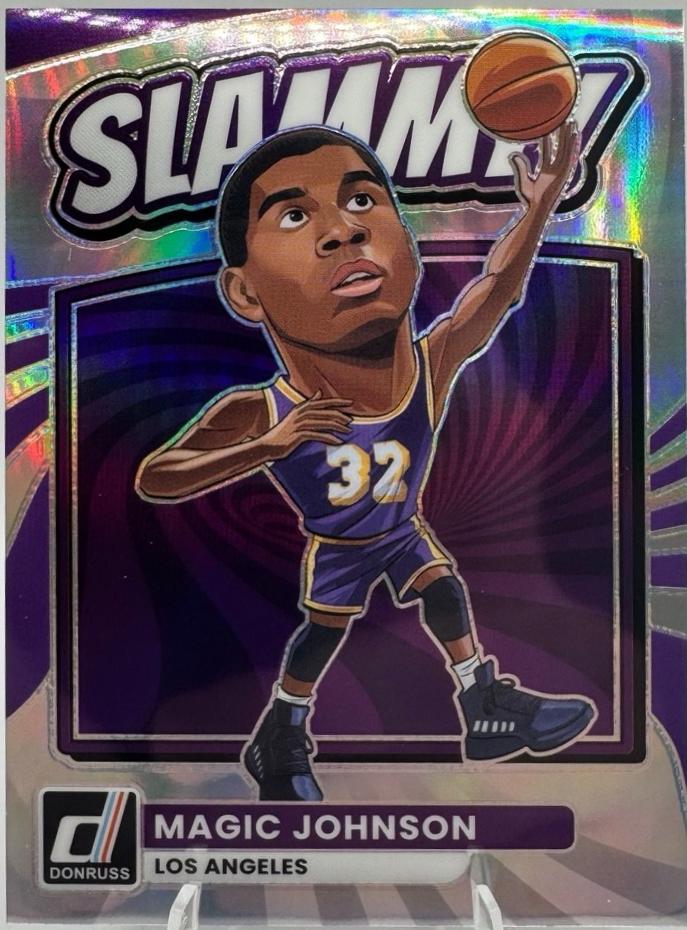 Magic Johnson #21 2025 Panini Donruss Slammy Basketball
