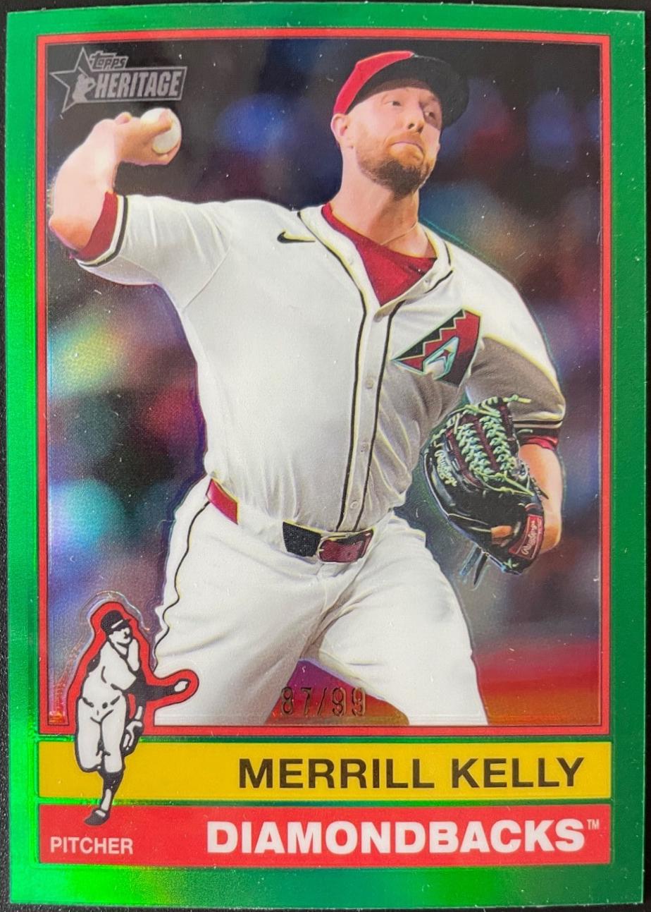 Merrill Kelly [Green Chrome Variation] #287