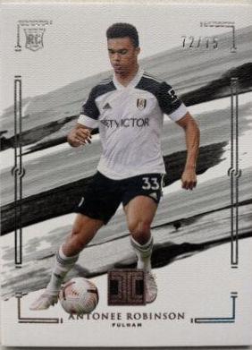 Antonee Robinson #33 Soccer Cards 2020 Panini Impeccable Premier League