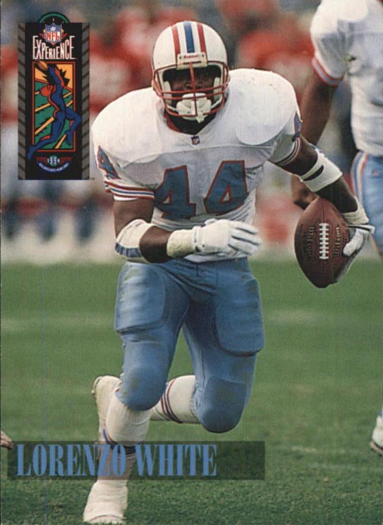 Lorenzo White #38 Football Cards 1994 Classic NFL Experience