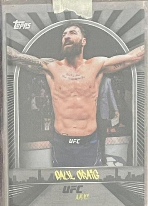 Paul Craig #6 Ufc Cards 2024 Topps UFC NYC
