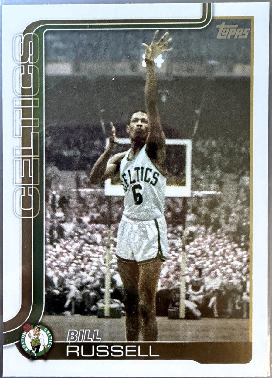Bill Russell #251 Prices | 2025 Topps | Basketball Cards