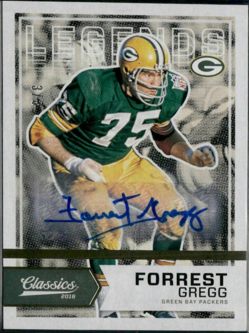 Forrest Gregg [Autograph Gold] #134