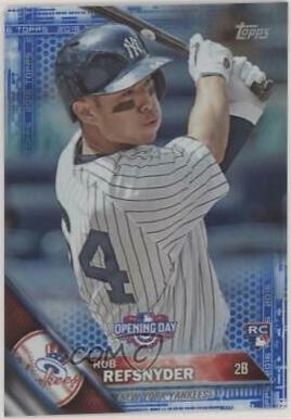 Rob Refsnyder #OD-13 Baseball Cards 2016 Topps Opening Day
