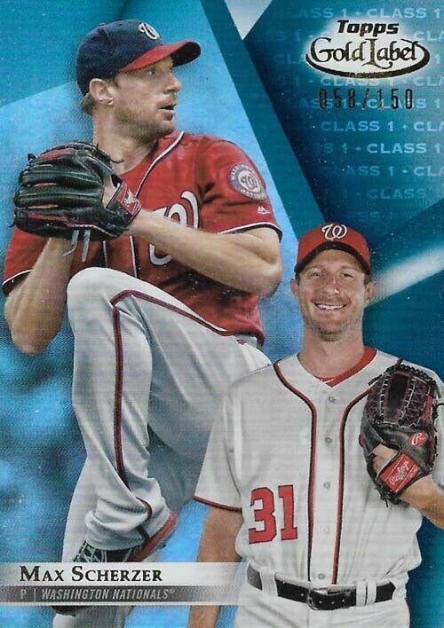 Max Scherzer [Class 1 Blue] #95