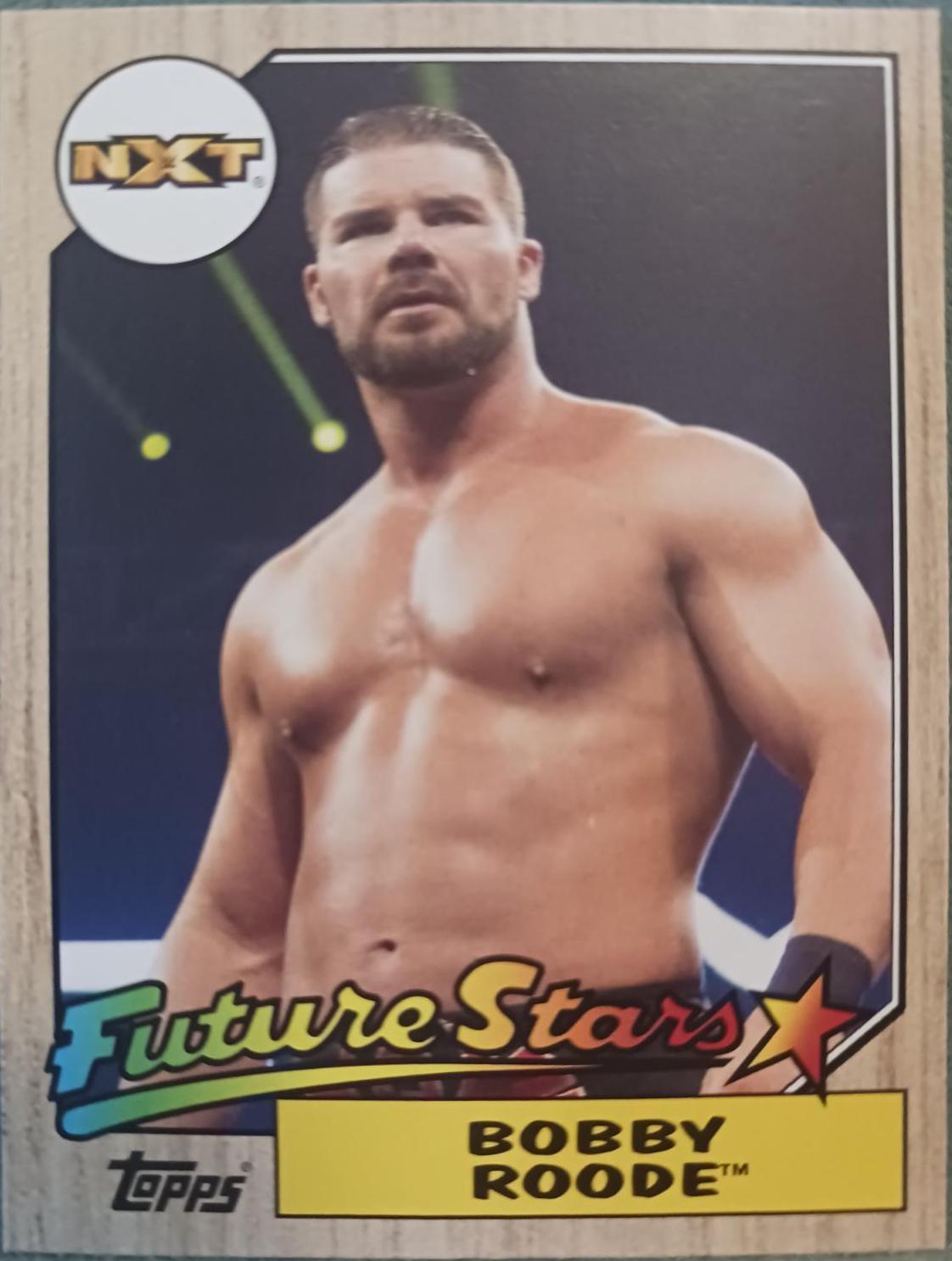Bobby Roode #2 Wrestling Cards 2017 Topps WWE Heritage