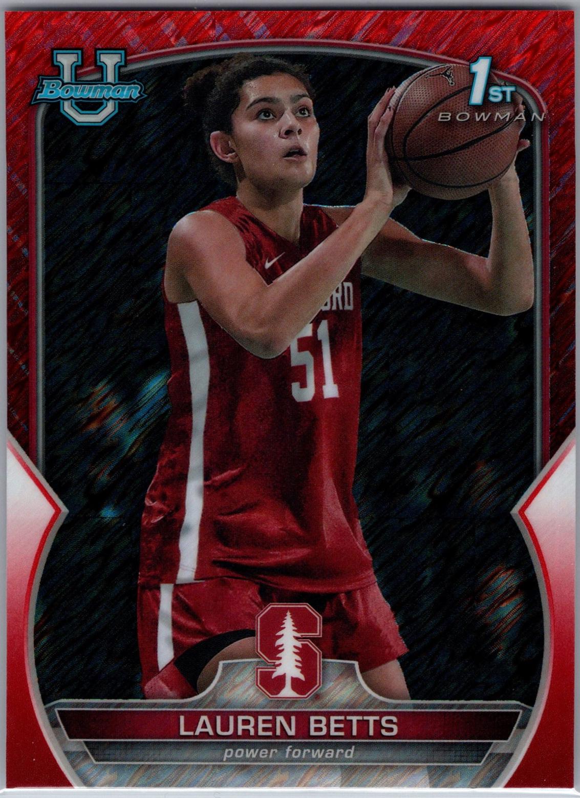 Lauren Betts [Red Shimmer] #49