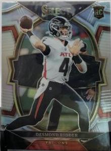 Desmond Ridder #36 Football Cards 2022 Panini Select