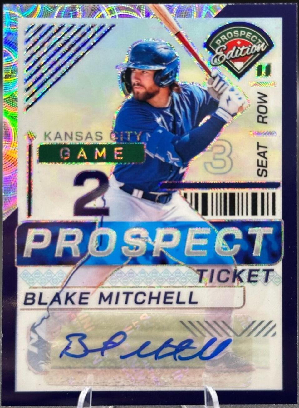 Blake Mitchell [Purple Scope Holo Ticket Signature] #72