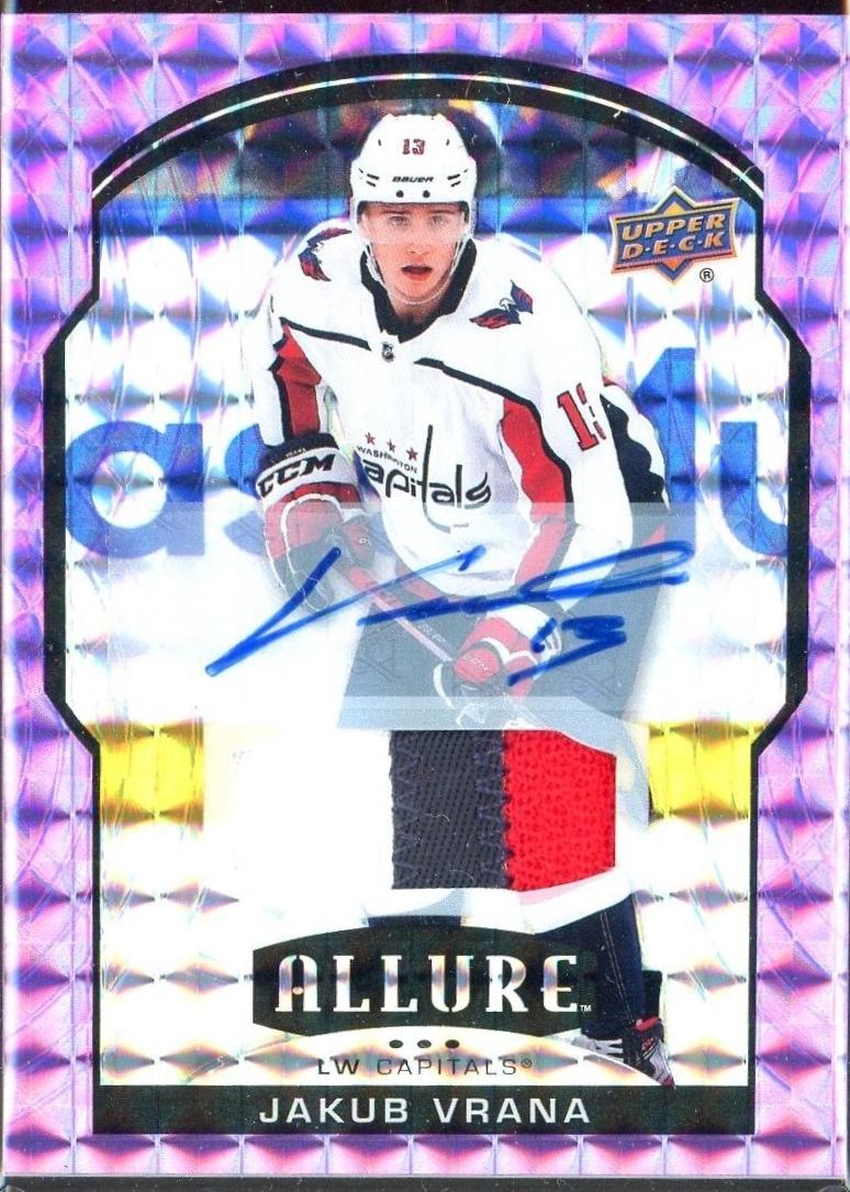 Jakub Vrana [Purple Diamond Autograph Patch] #54
