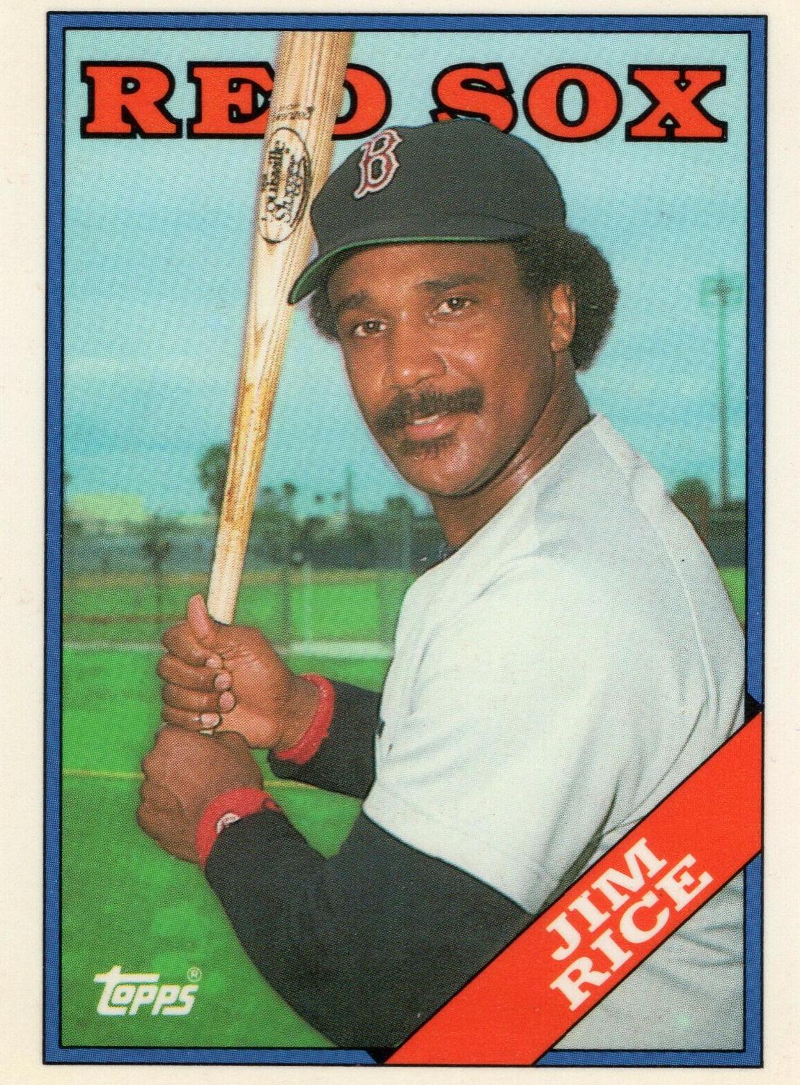 Jim Rice #675 Baseball Cards 1988 Topps Tiffany