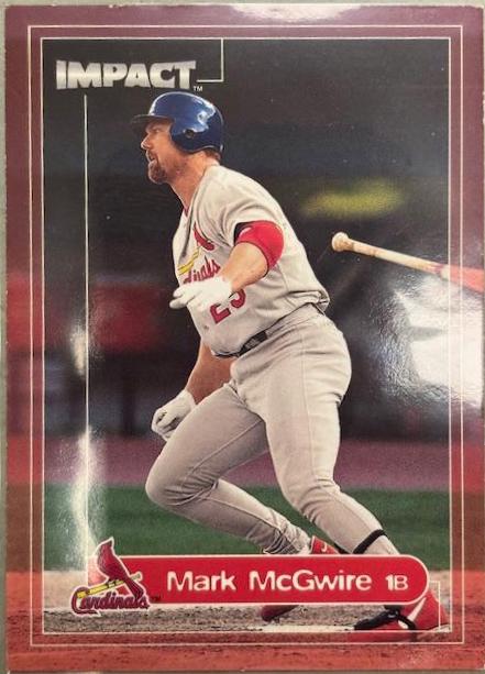 Mark McGwire #150 Baseball Cards 2000 Fleer Impact