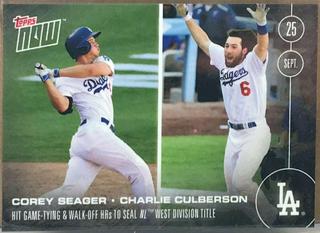 Charlie Culberson, Corey Seager