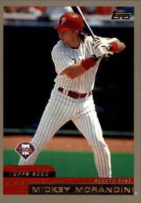 Mickey Morandini #T104 Baseball Cards 2000 Topps Traded