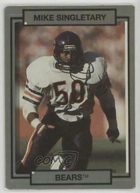 Mike Singletary #29 Football Cards 1990 Action Packed