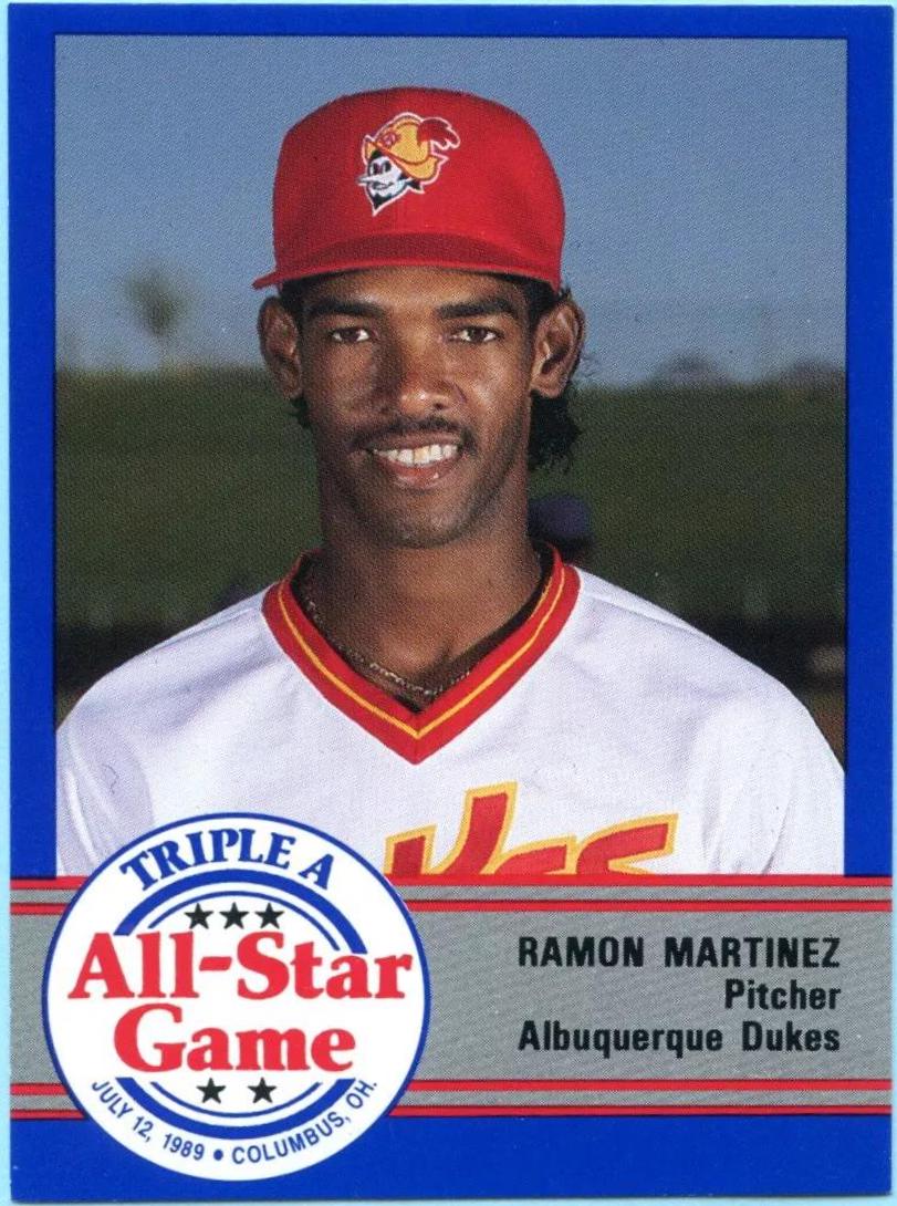 Ramon Martinez #AAA-47 Baseball Cards 1989 Procards