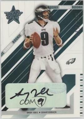 Andy Hall #203 2004 Leaf Rookies & Stars Football
