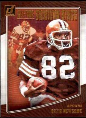 Ozzie Newsome Football Cards 2018 Donruss All-Time Gridiron Kings