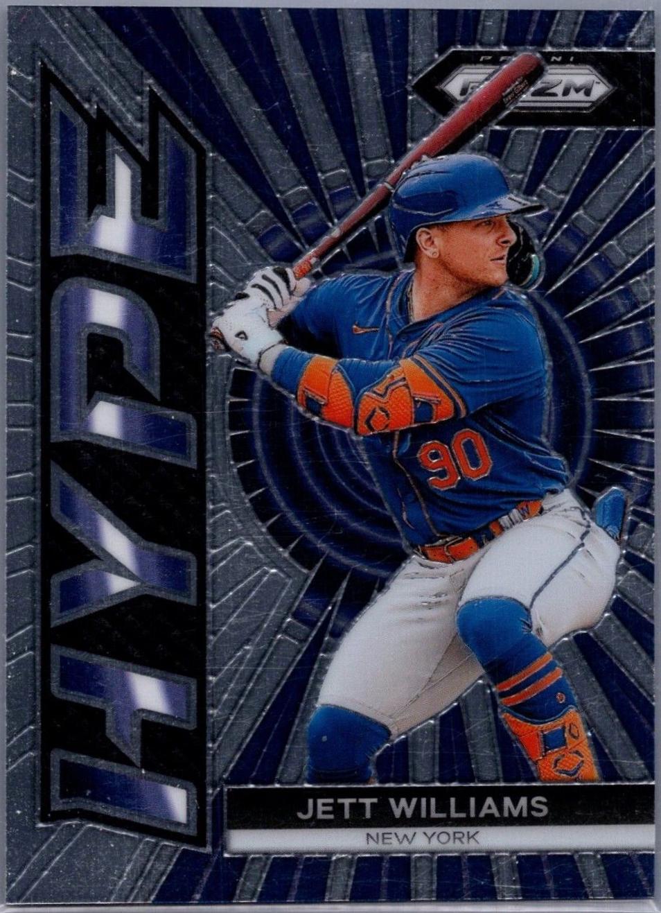 Jett Williams #5 Baseball Cards 2024 Panini Prizm Hype