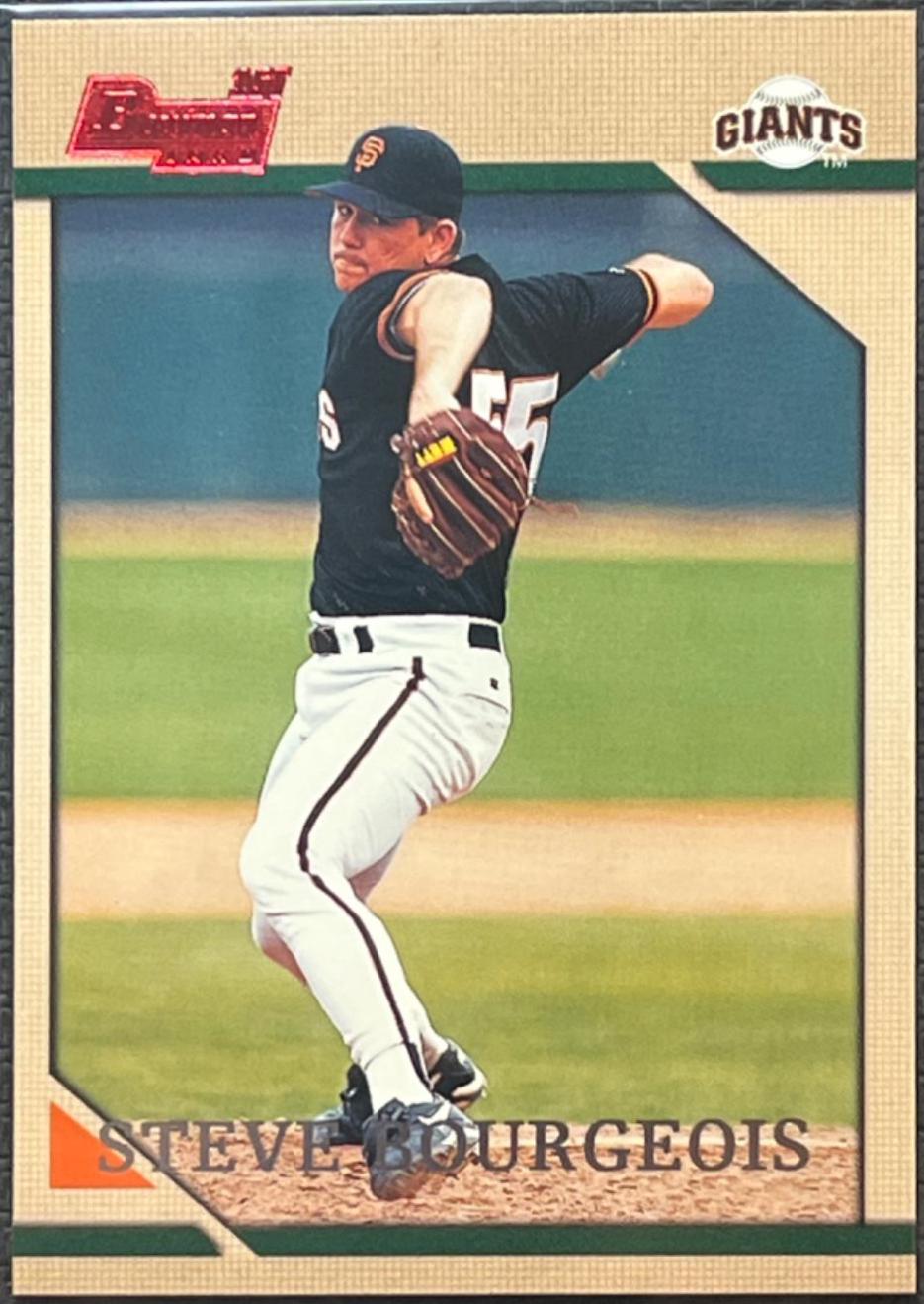 Steve Bourgeois #230 Baseball Cards 1996 Bowman