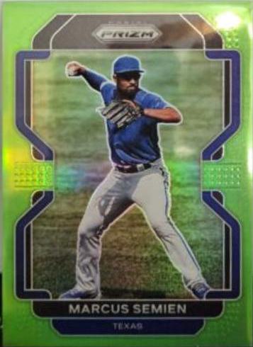 Marcus Semien [Lime Green Prizm] #13
