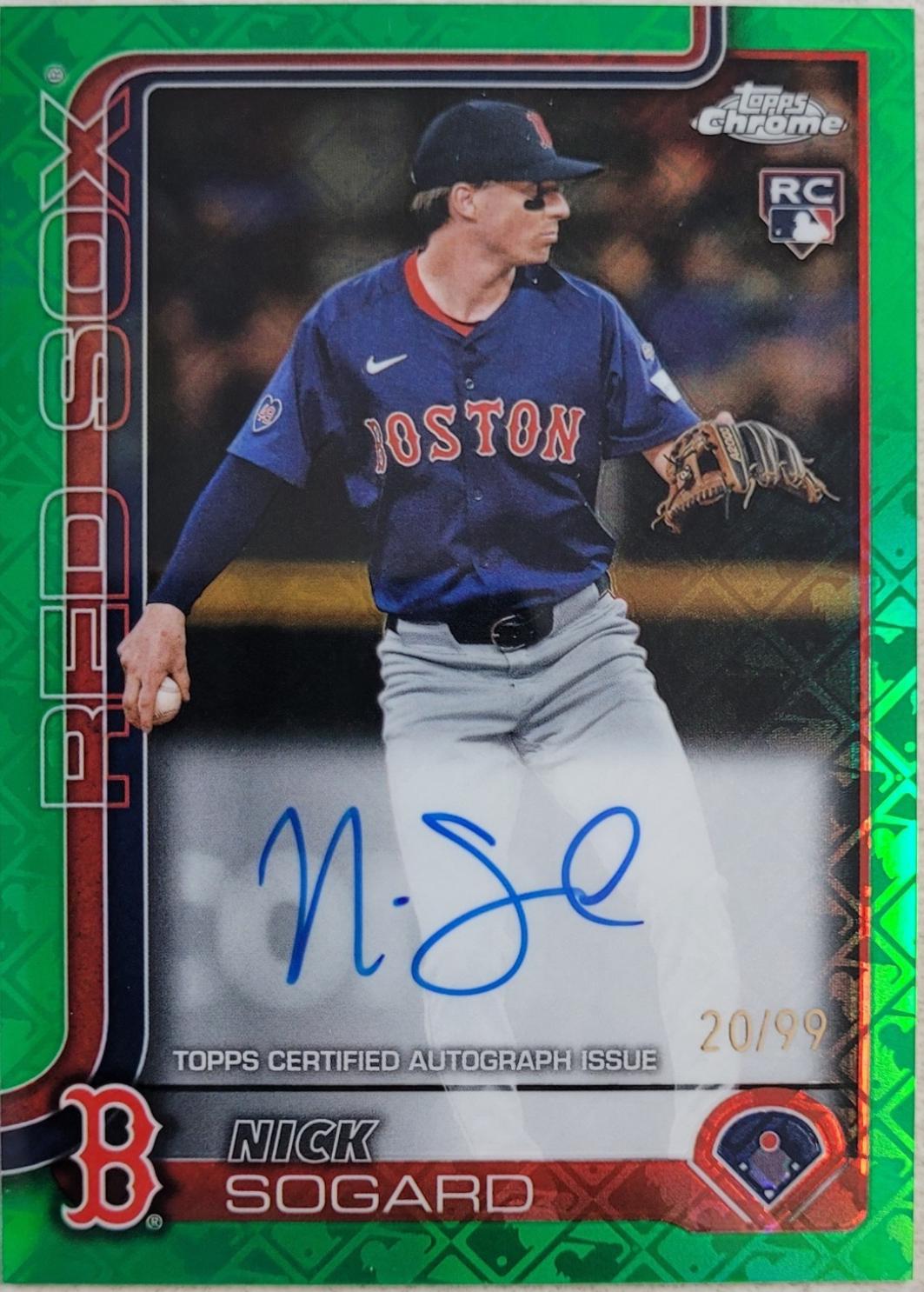 Nick Sogard [Green Refractor] #RA-NSO