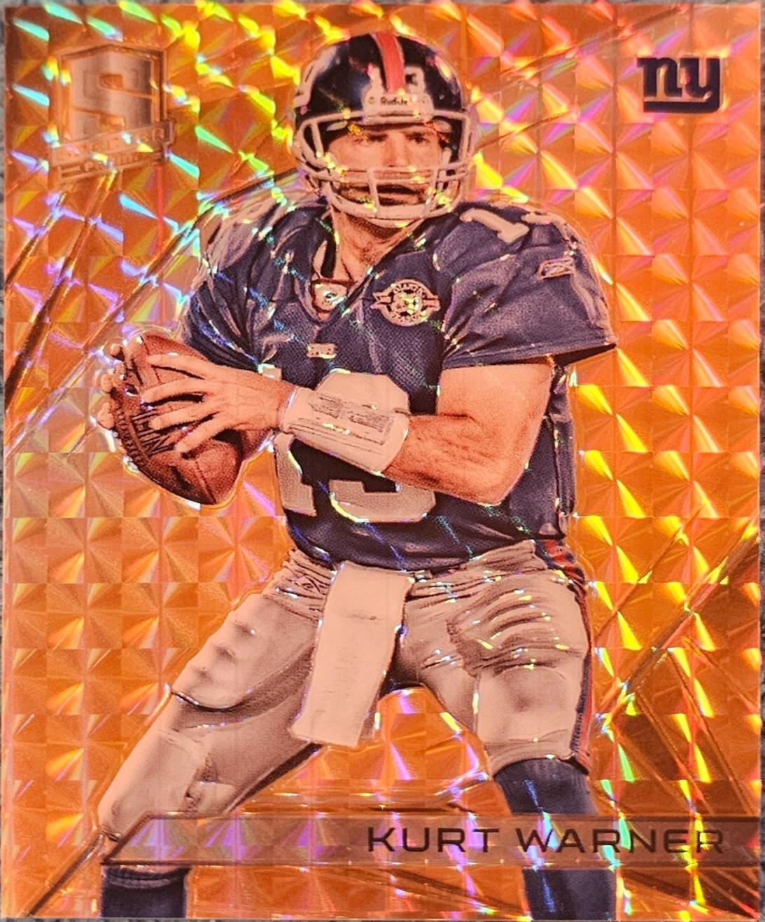 Kurt Warner [Giants Neon Orang] #68
