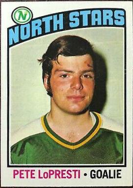 Pete LoPresti #184 Hockey Cards 1976 Topps
