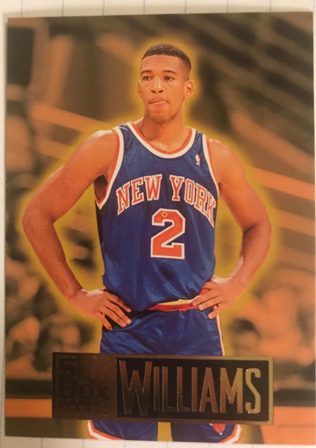 Monty Williams #262 Basketball Cards 1994 SkyBox Premium