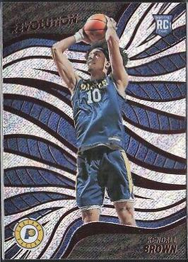 Kendall Brown #107 Basketball Cards 2022 Panini Revolution